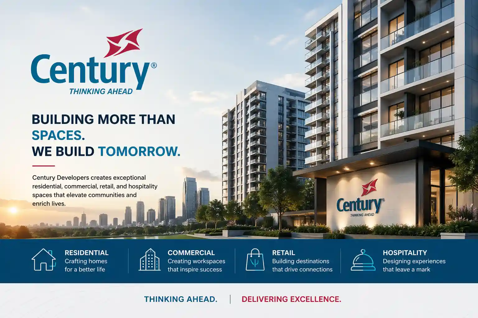 Century Group logo trusted real estate developer Bangalore