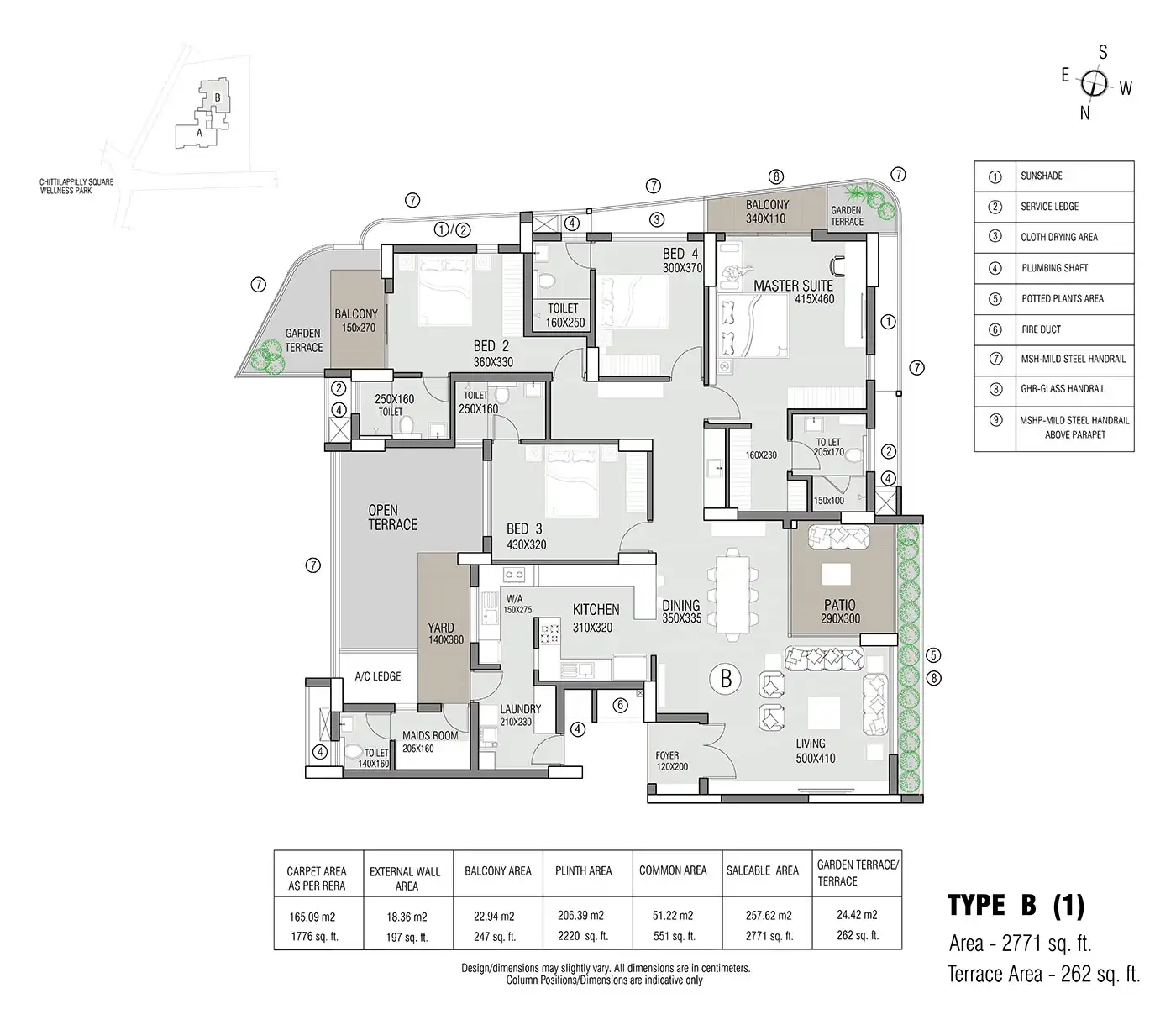 Plot layout preview at FRK Sapphire Nelamangala