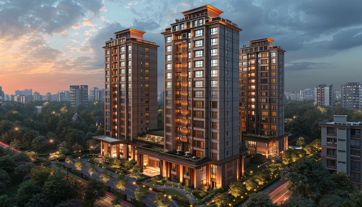 Goyal Orchid Whitefield ready flats on Whitefield Main Road