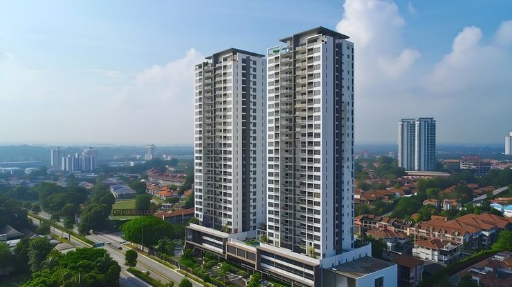 Premium apartment towers under three crore in Whitefield, Bangalore, artist impression