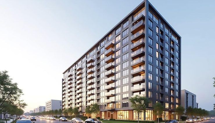 Century Mirai, Silver Spring Layout, artist impression