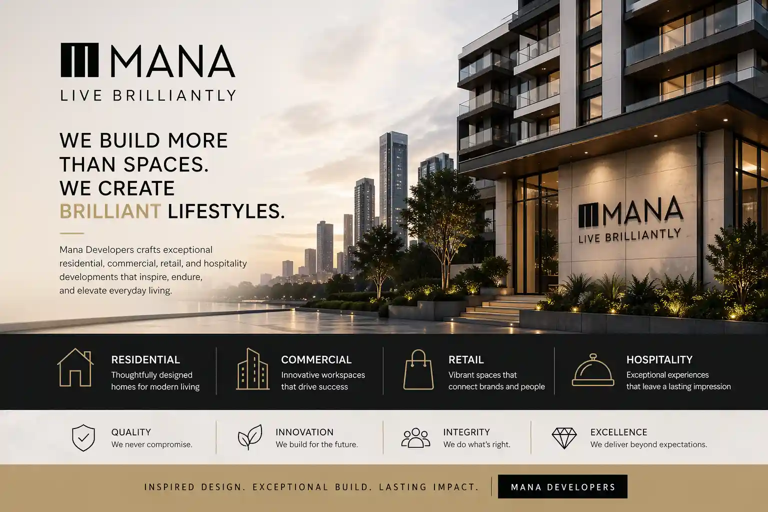 Mana Projects official logo for Whitefield projects