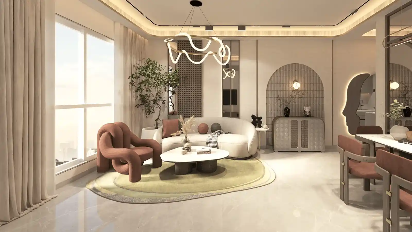 Prestige Highland Hideaway Living Room