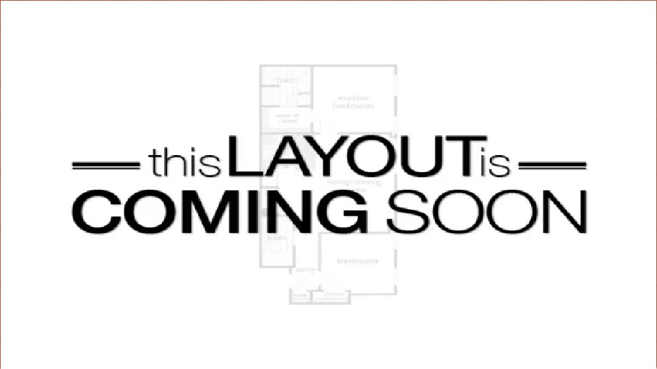 3 BHK large floor plan layout