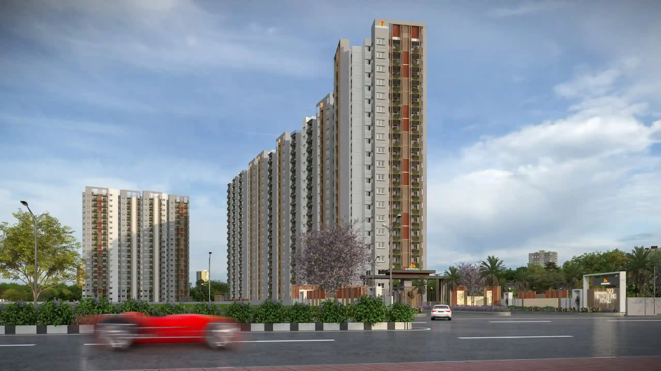 Sowparnika Rhythm Of Rain Whitefield Apartments Banner
